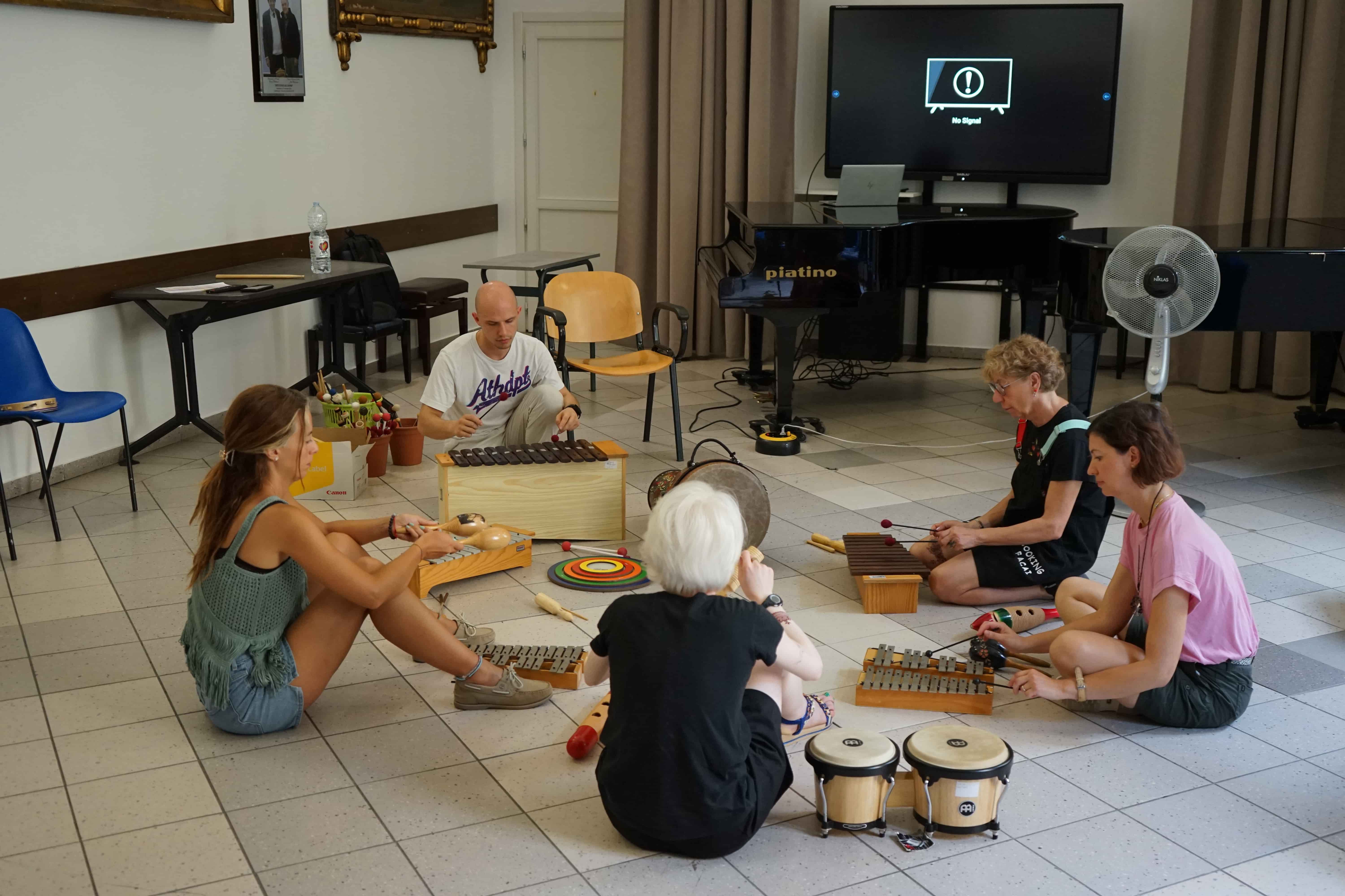 Musicoterapia con Nicola Barbero